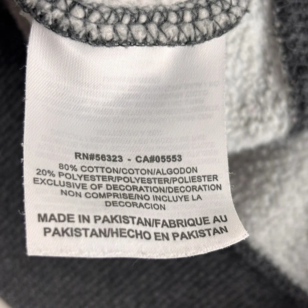 Nike The Athletic Dept Gray Sweater Size XL Mini Swoosh Embroidered‎ Y2K